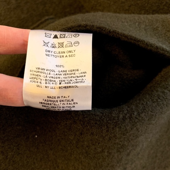 Harris Wharf London Oversized Drop-Shoulder Double-Breasted Wool Jacket - Picture 12 of 15